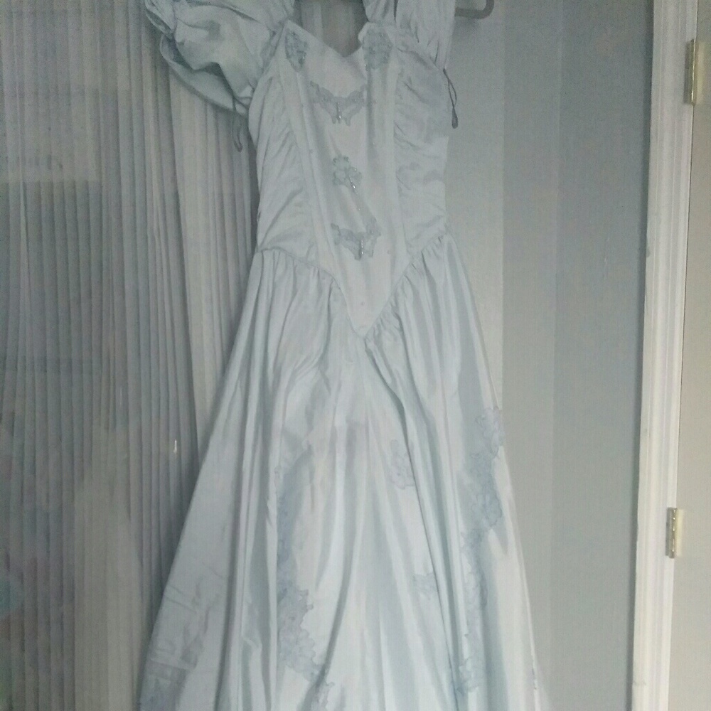 Win a Vintage baby blue gown